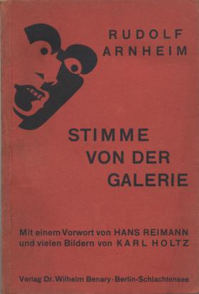 Rudolf Arnheim: Stimme von der Galerie