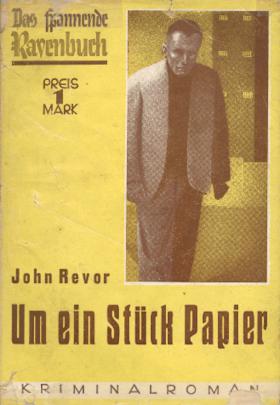 John Revor: Um ein Stück Papier